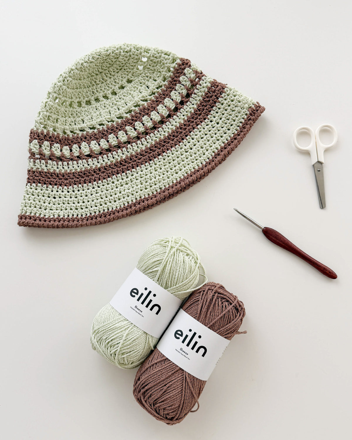 XĪ Openwork Bucket Hat | Crochet Pattern & Video Tutorial