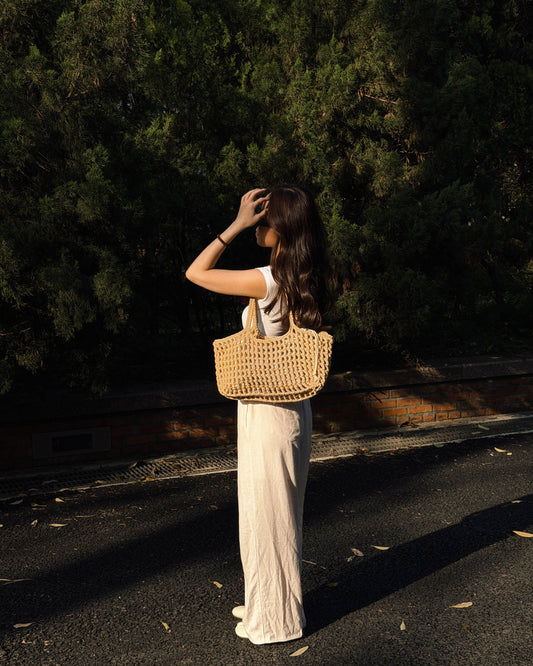 Made Works · VALLEY — The Crochet Mesh Bag