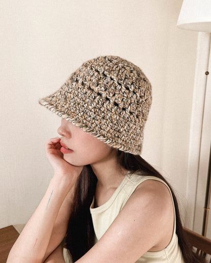 XĪ Openwork Bucket Hat | Crochet Kit