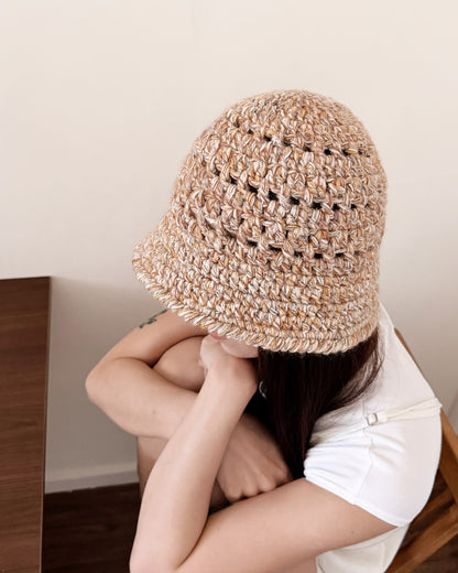 XĪ Openwork Bucket Hat | Crochet Kit