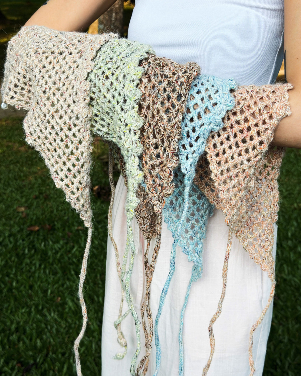 LU Mesh Bandana | Crochet Pattern & Video Tutorial