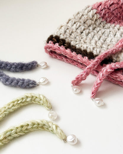 YÌNG Color-Block Earflap Hat | Crochet Kit