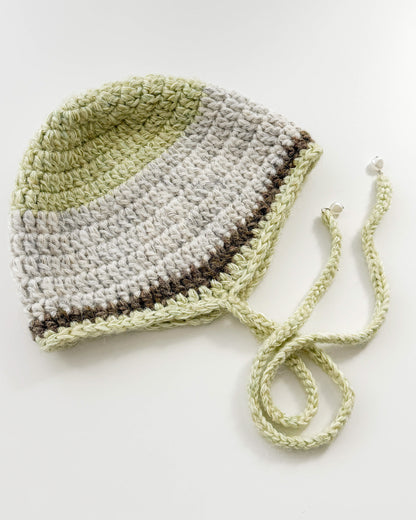 YÌNG Color-Block Earflap Hat | Crochet Kit