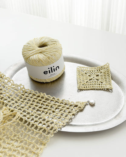 Glimmer | Fine-Shimmer Cotton Blend Yarn